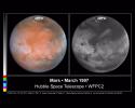 Comparison View of Mars Cloud Cover
