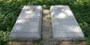 The graves of Thomas and Mina Edison.
