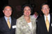 From left to right: Douglas Sheng, Director of the Taipei Economic and Cultural Office in Los Angeles, Congresswoman Watson, and Chen Guo-Chang at the National Day Reception of the Republic of China (Taiwan).