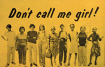 Don't call me girl!
 (poster)