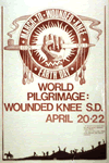 March to Wounded Knee, Earth Day : world pilgrimage (poster)