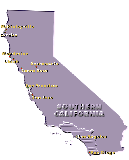 Image of Southern California Study Area