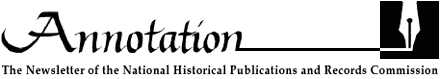 Annotation, NHPRC Newsletter