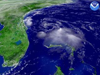 Tropical Depression Kyle regional imagery, 2002.10.10 at 1515Z. Centerpoint Latitude: 27:58:42N Longitude: 78:51:17W.
