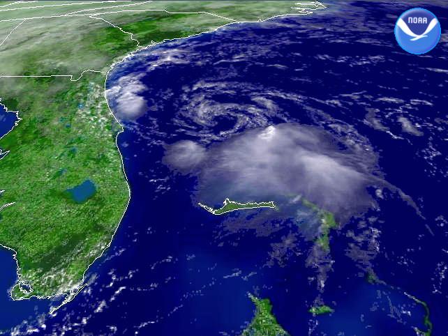 Tropical Depression Kyle regional imagery, 2002.10.10 at 1515Z. Centerpoint Latitude: 27:58:42N Longitude: 78:51:17W.
