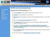 The GCMD User Community Page