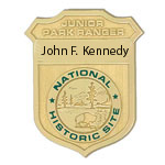 JFK Junior Ranger badge