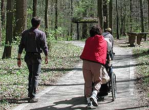 Yanaguana Nature Trail is accessible