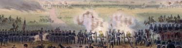 American artillery fire dictated the course of battle at Palo Alto.