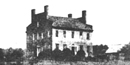 Saint-Gaudens' home as it appeared in 1885 when he first saw it.