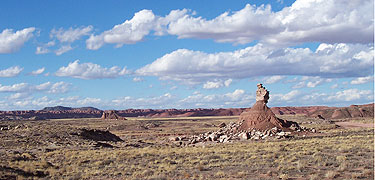 butte in the Painted Desert, Photo by Marge Post/NPS