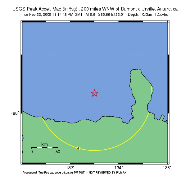 Peak Ground Acceleration Image