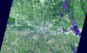 Satellite Images of Houston Metro Area