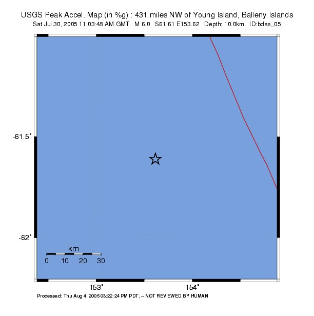 Peak Ground Acceleration Image