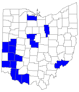 distribution map