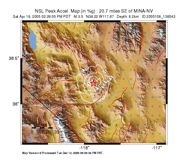 Peak Ground Acceleration Image