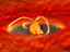 X-ray super-flares create turbulence in a planet-forming disk.