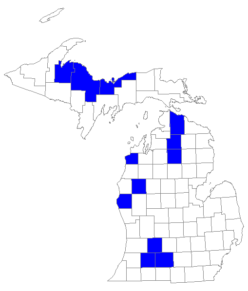 distribution map