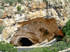 The natural entrance of Carlsbad Cavern.