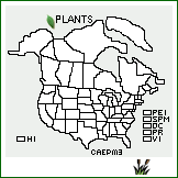 Distribution of Calamagrostis epigeios (L.) Roth ssp. macrolepis (Litv.) Tzvelev [excluded]. . 