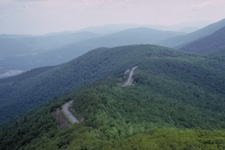  Image: Aerial view of mountain range in Shenandoah National Park