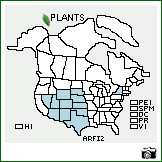 Distribution of Artemisia filifolia Torr.. . Image Available. 
