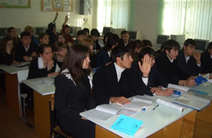 Students in nearly 800 schools across Kazakhstan learn civics from USAID-funded textbooks
