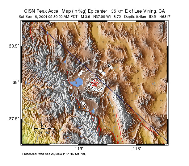 Peak Ground Acceleration Image