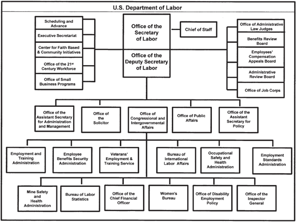 DOL org chart