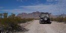 Jeep driving the River Road