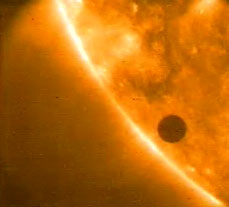 Venus Transit from TRACE spacecraft