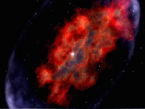 Artist's concept of a supernova