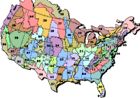 Physiographic Area Map