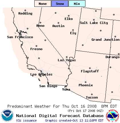 National Digital Forecast Database Image