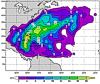 Probability (%) of a named tropical storm in October