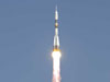 Expedition 17 launches from the Baikonur Cosmodrome in Kazakhstan. Photo Credit: Energia.