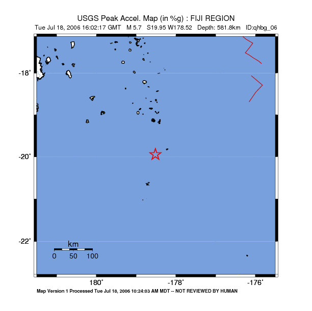 Peak Ground Acceleration Image