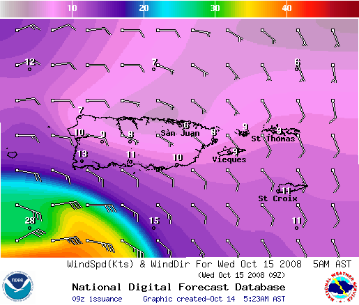 National Digital Forecast Database Image