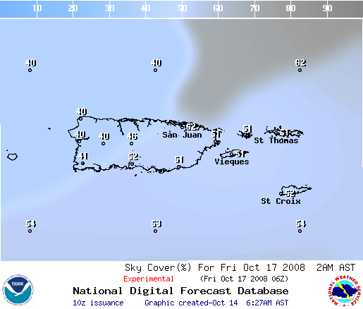 National Digital Forecast Database Image