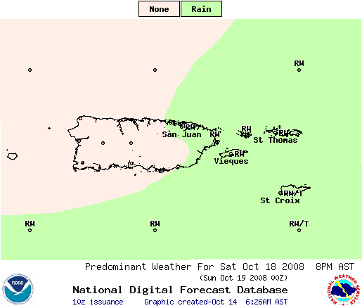 National Digital Forecast Database Image