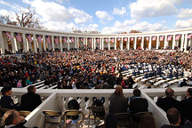 Veterans Day ceremony at Arlington National Cemetery