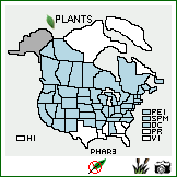 Distribution of Phalaris arundinacea L.. . Image Available. 