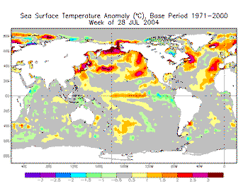 Click Here for the last week of the month's ENSO condtions Map