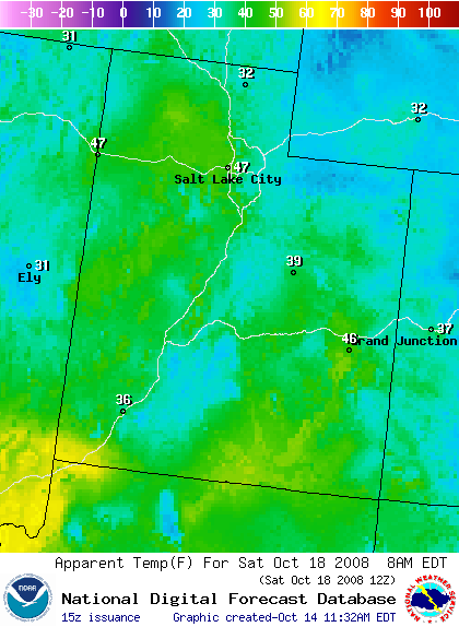 National Digital Forecast Database Image