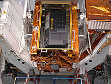 Cosmic Origins Spectrograph in its carrier