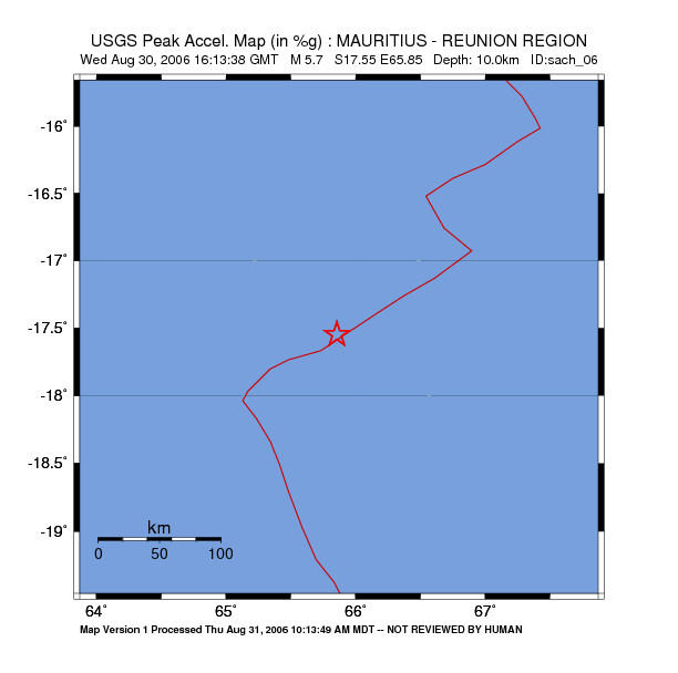 Peak Ground Acceleration Image