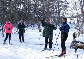 cross-country skiing event