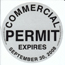 Commercial Business Permit Decal