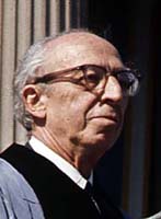 Aaron Copland receiving honorary degree