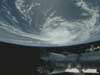 International Space Station image of Hurricane Bertha